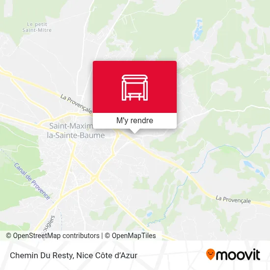 Chemin Du Resty plan