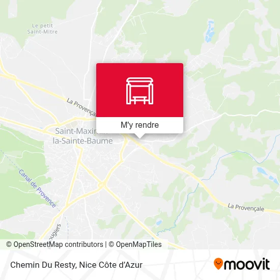Chemin Du Resty plan