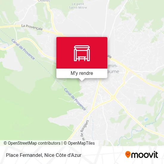 Place Fernandel plan