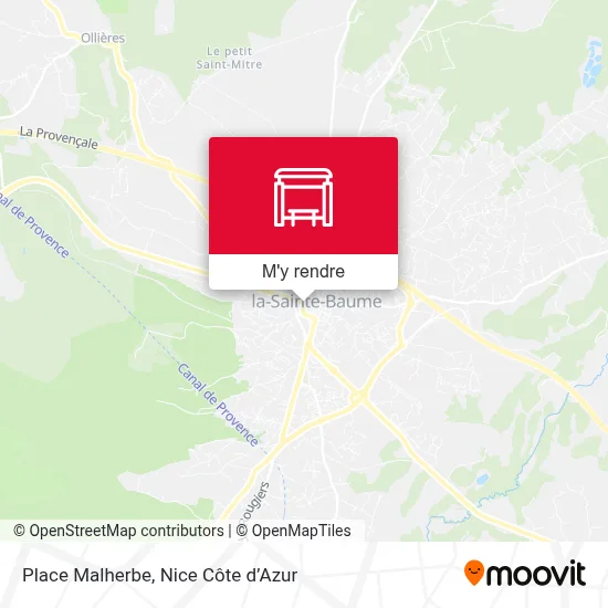 Place Malherbe plan