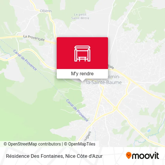 Résidence Des Fontaines plan