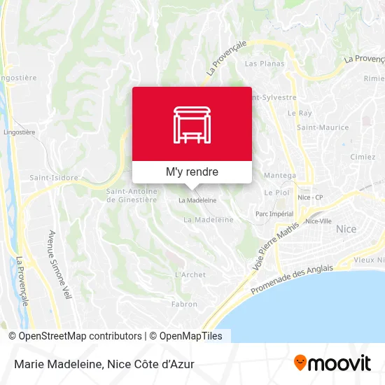 Marie Madeleine plan