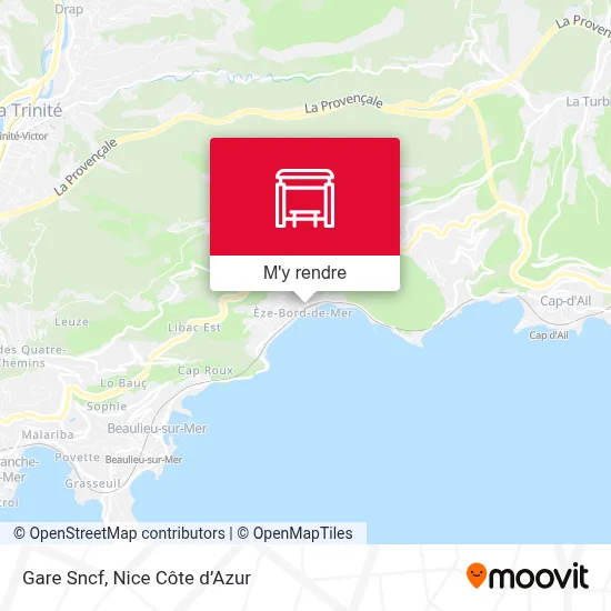 Gare Sncf plan