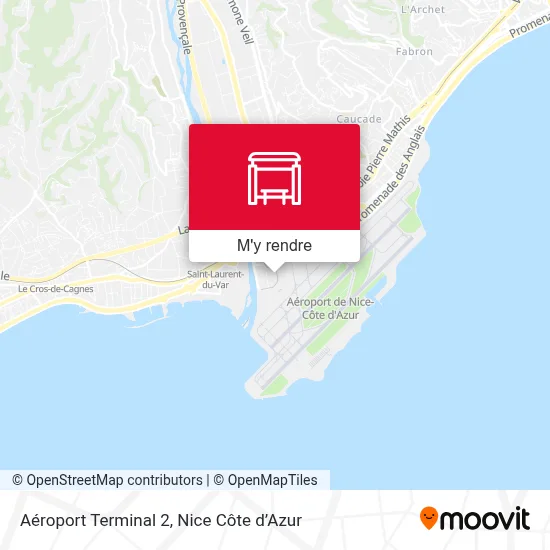 Aéroport Terminal 2 plan