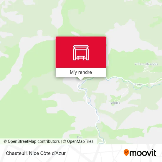 Chasteuil plan