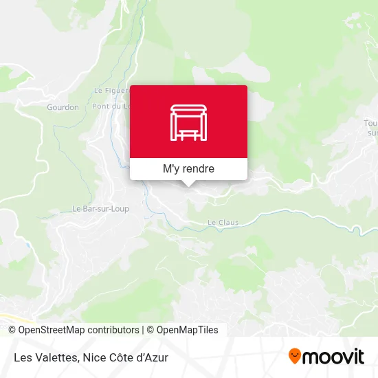 Les Valettes plan
