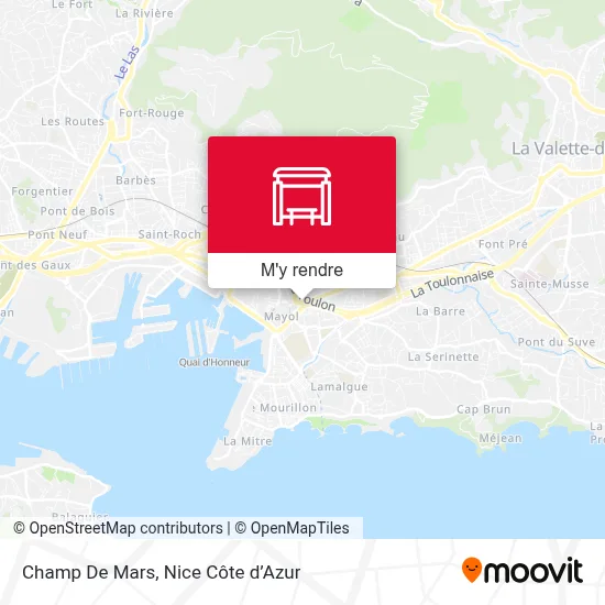 Champ De Mars plan