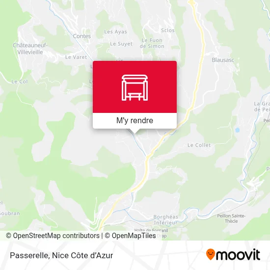 Passerelle plan