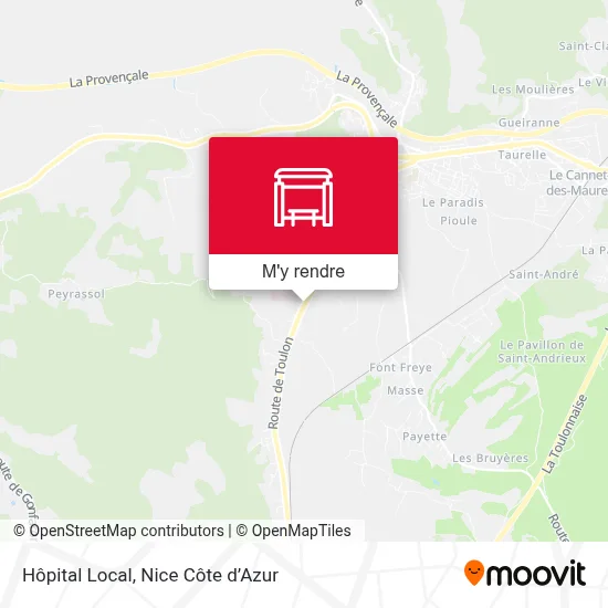 Hôpital Local plan