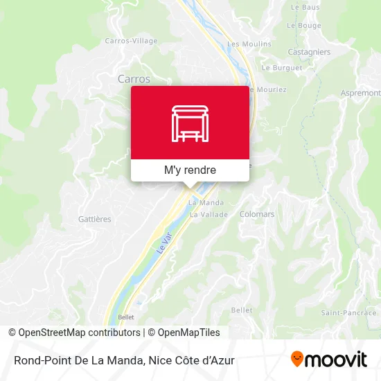 Rond-Point De La Manda plan