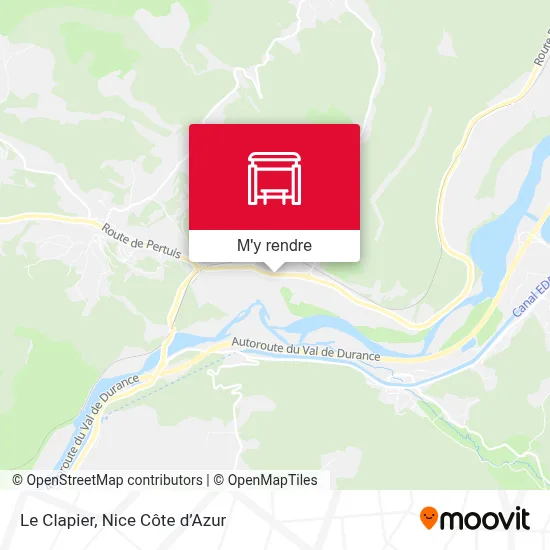 Le Clapier plan