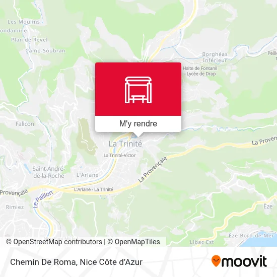 Chemin De Roma plan