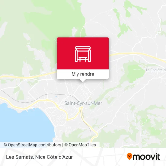 Les Samats plan
