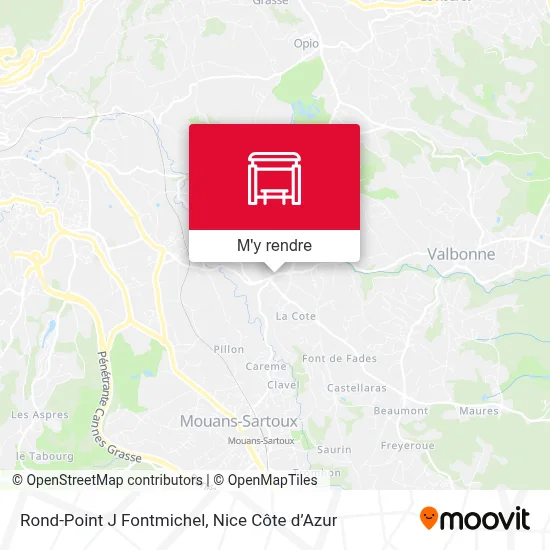 Rond-Point J Fontmichel plan