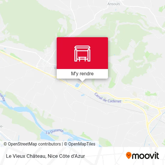 Le Vieux Château plan
