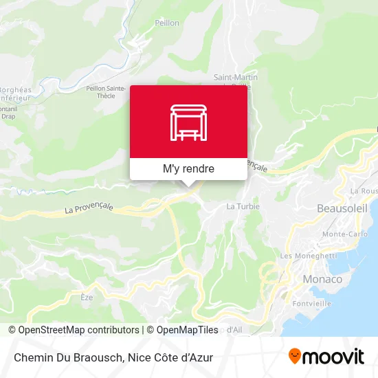 Chemin Du Braousch plan
