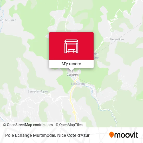 Pôle Echange Multimodal plan