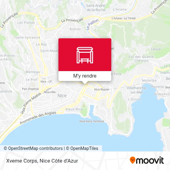 Xveme Corps plan