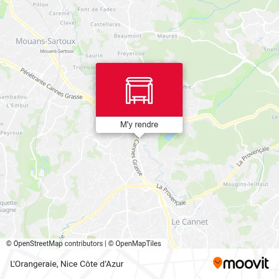 L'Orangeraie plan