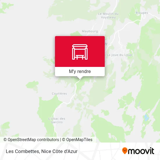 Les Combettes plan
