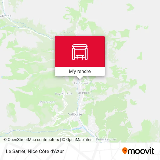 Le Sarret plan