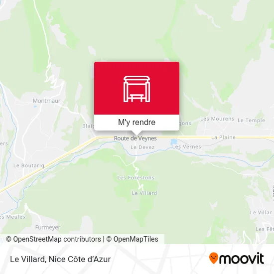 Le Villard plan