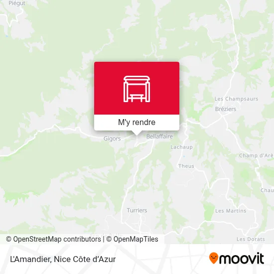 L'Amandier plan