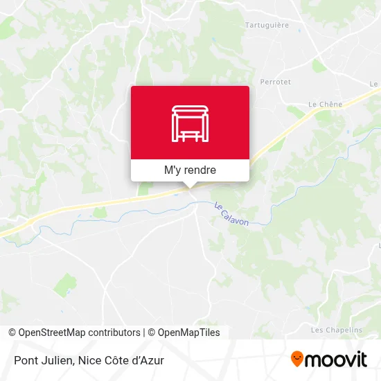 Pont Julien plan