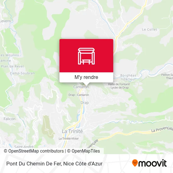 Pont Du Chemin De Fer plan