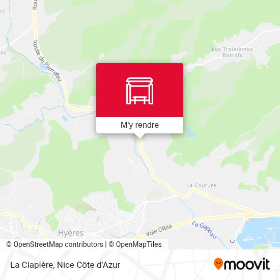 La Clapière plan