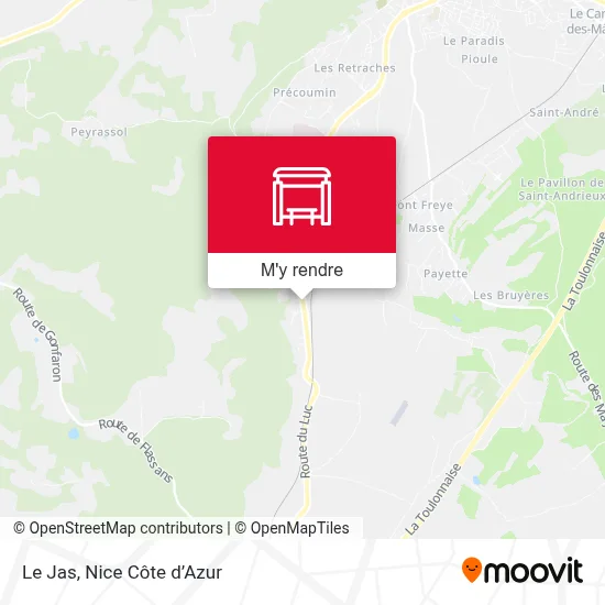 Le Jas plan