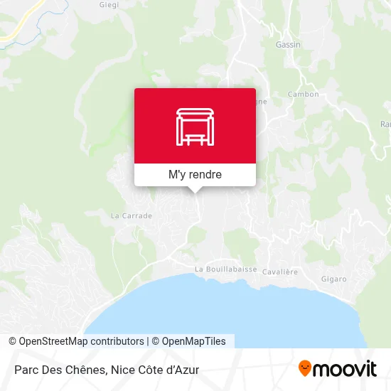 Parc Des Chênes plan