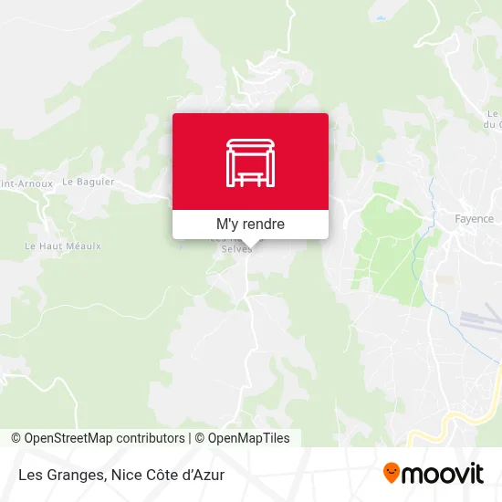 Les Granges plan