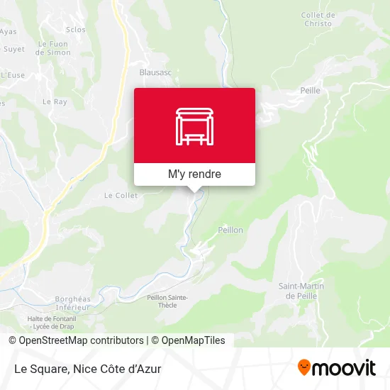 Le Square plan