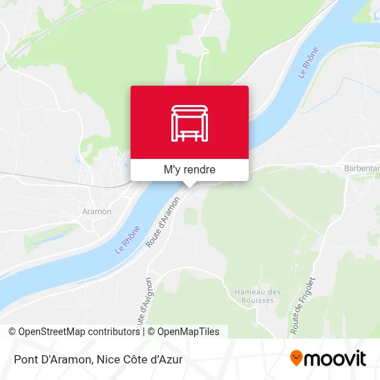 Pont D'Aramon plan