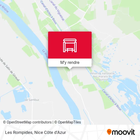 Les Rompides plan
