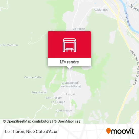 Le Thoron plan