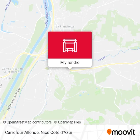 Carrefour Allende plan