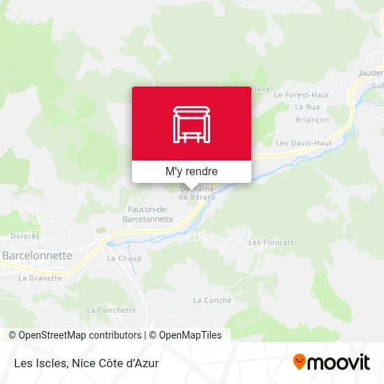 Les Iscles plan