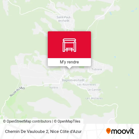 Chemin De Vauloube 2 plan