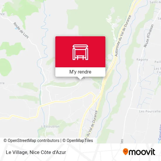 Le Village plan