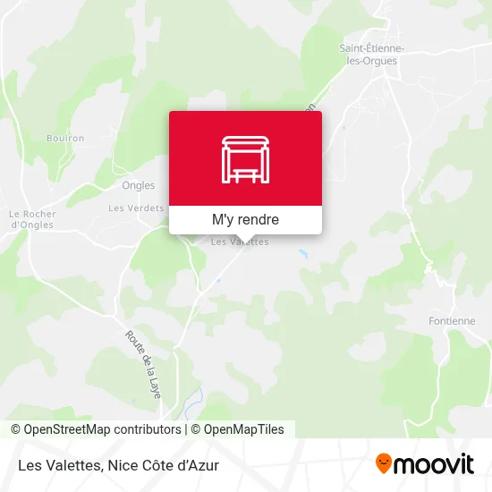 Les Valettes plan