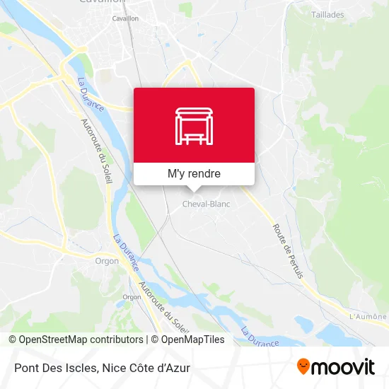 Pont Des Iscles plan