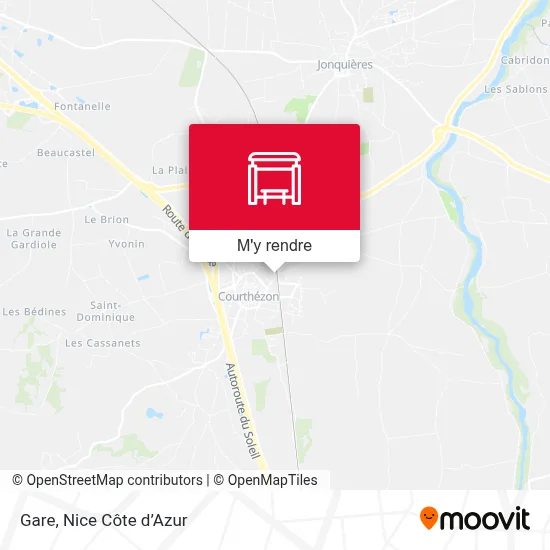 Gare plan