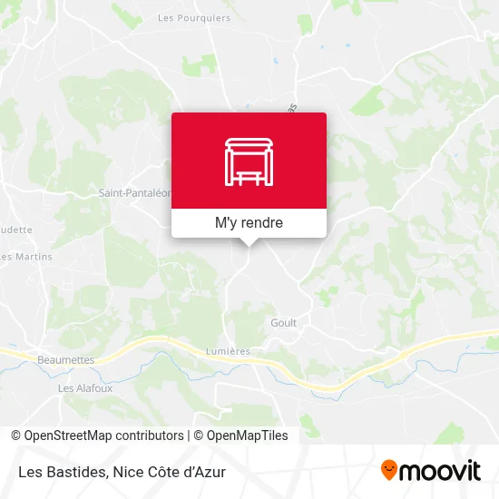 Les Bastides plan