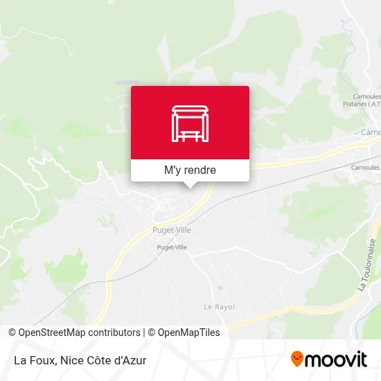 La Foux plan