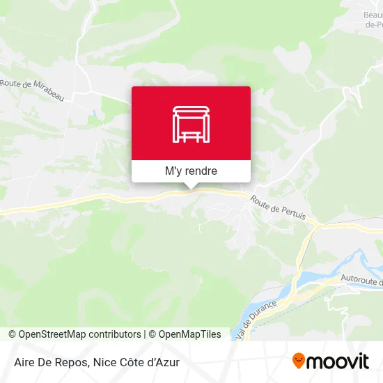 Aire De Repos plan