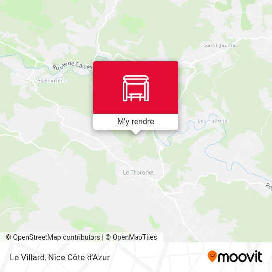 Le Villard plan
