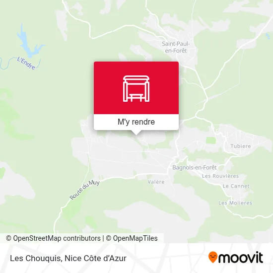 Les Chouquis plan