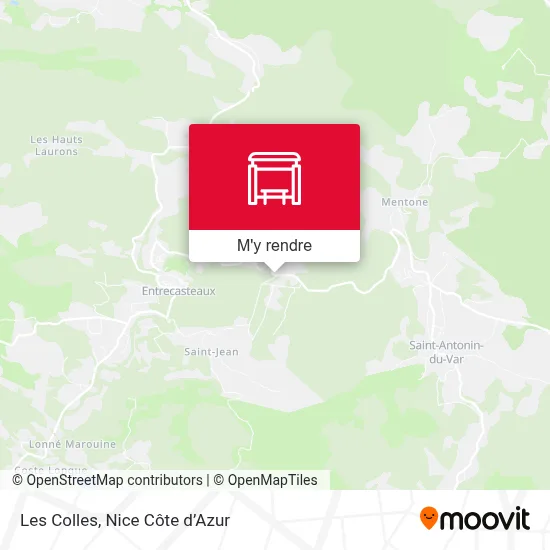 Les Colles plan